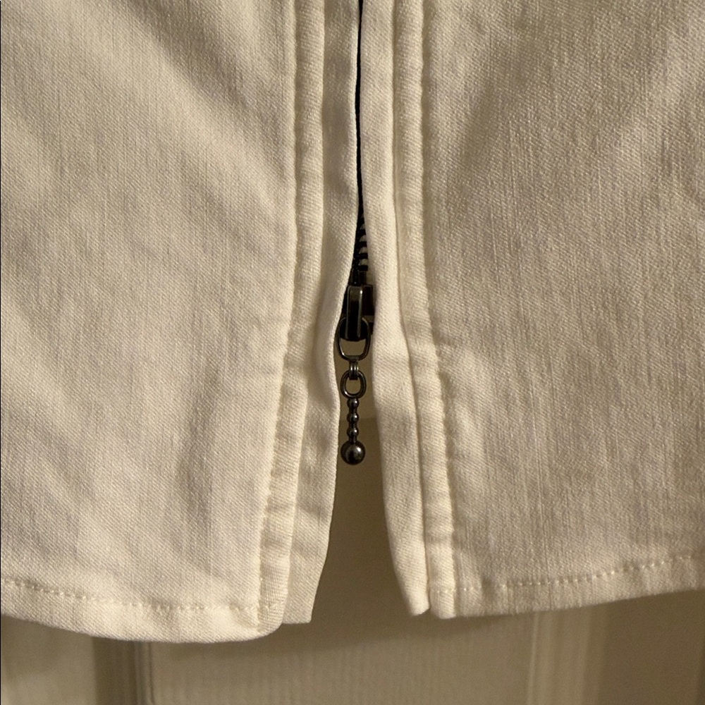 Silence + Noice White Zip Jacket - Picture 3 of 9